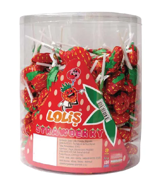 Bonbon en forme de fraise